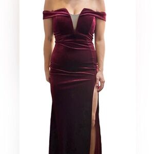 Windsor Velvet Gown NWT
